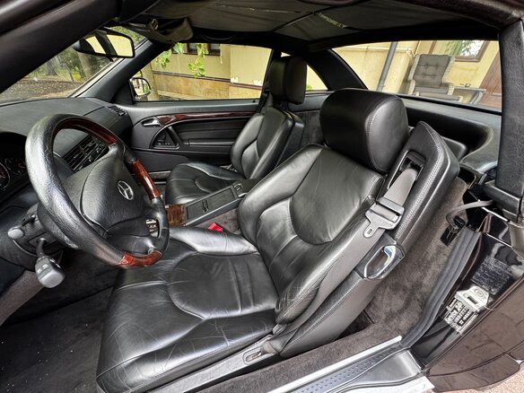 2000 Mercedes-Benz SL-Класс 500 IV (R129) Рестайлинг 2, чёрный, 12500000 рублей - вид 12