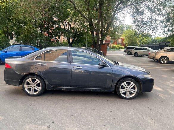 2003 Honda Accord VII, серый, 590000 рублей - вид 4