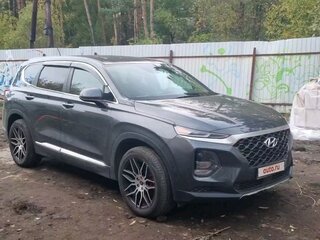 2020 Hyundai Santa Fe IV, серый, 3200000 рублей, вид 5