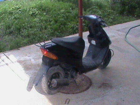 1997 Suzuki Lets 2, чёрный, 45000 рублей, вид 2