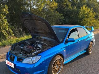 2007 Subaru Impreza WRX STi II Рестайлинг 2, синий, 2500000 рублей, вид 5