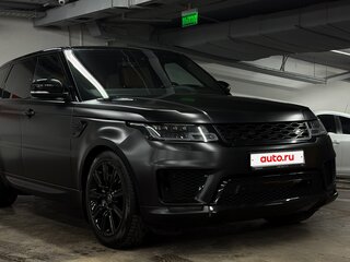 2020 Land Rover Range Rover Sport II Рестайлинг, чёрный, 6250000 рублей, вид 1