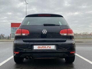 2010 Volkswagen Golf VI, чёрный, 687729 рублей, вид 4
