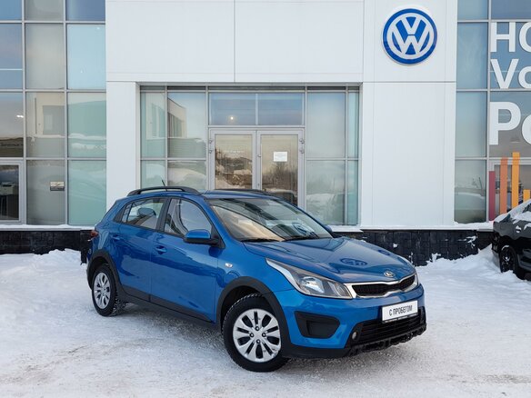 2018 Kia Rio X-Line IV, синий