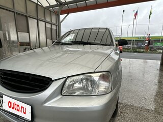 2004 Hyundai Accent ТагАЗ II, серебристый, 310000 рублей, вид 3