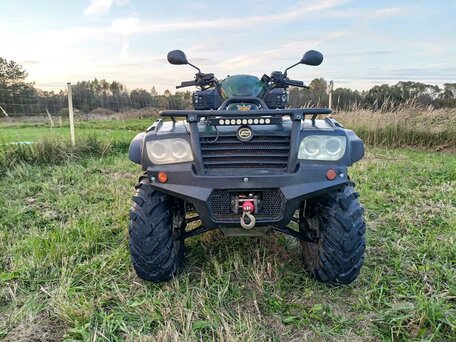2011 CFMoto CF500-2А, зелёный, 430000 рублей, вид 4