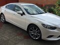 2013 Mazda 6 III (GJ), белый, 1600000 рублей