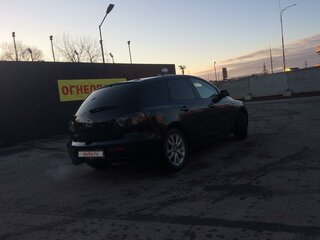 2008 Mazda 3 I (BK) Рестайлинг, чёрный, 550000 рублей, вид 4