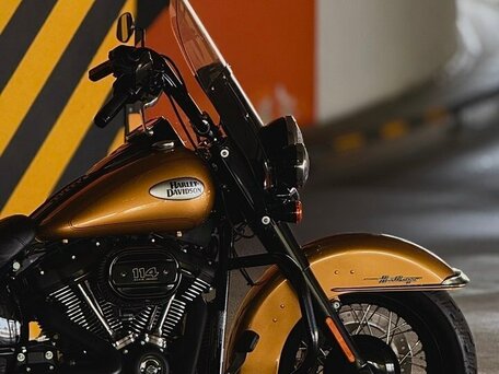 2023 Harley-Davidson Heritage Classic, золотистый, 1561924 рублей, вид 2