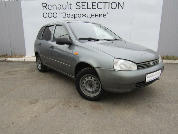 2010 Lada (ВАЗ) Kalina I, серый - вид 2
