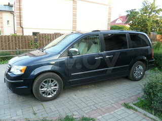 2008 Chrysler Town & Country V, синий, 1014539 рублей, вид 1