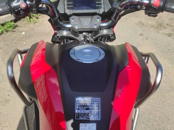 2021 Honda CB 190X (Wuyang), красный, 365000 рублей - вид 8