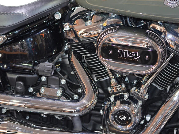 2021 Harley-Davidson Fat Boy, зелёный, 2950000 рублей - вид 5