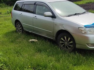 2006 Toyota Corolla Fielder IX (E120, E130) Рестайлинг, серебристый, 720000 рублей, вид 2