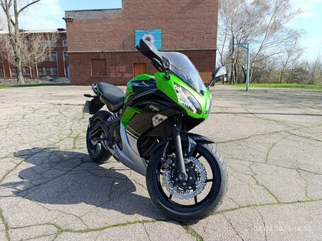 2013 Kawasaki Ninja 400, зелёный, 600000 рублей, вид 5