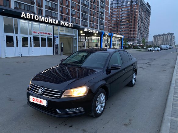 2012 Volkswagen Passat B7, чёрный, 1050000 рублей