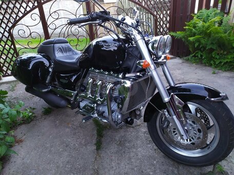 2005 Triumph Rocket III, чёрный, 511000 рублей, вид 2