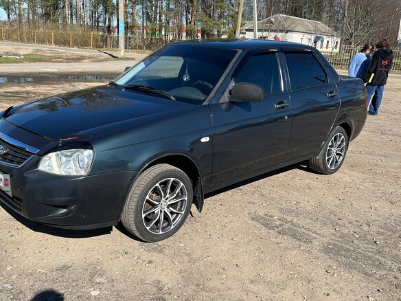2013 Lada (ВАЗ) Priora I Рестайлинг, зелёный, 400000 рублей - вид 28