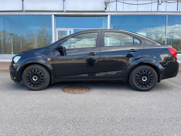 2012 Chevrolet Aveo II, чёрный - вид 11