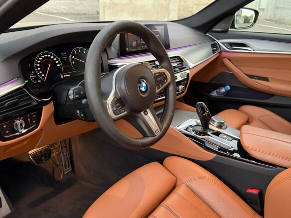 2018 BMW 5 серии 530i xDrive VII (G30/G31/G38), чёрный - вид 4