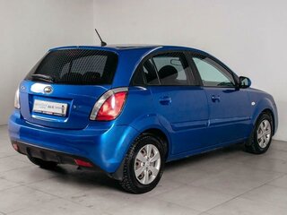 2011 Kia Rio II Рестайлинг, синий, 550000 рублей, вид 4