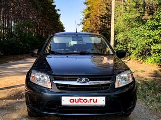 2015 Lada (ВАЗ) Granta I, серый, 500000 рублей, вид 2