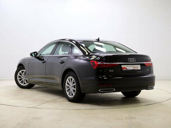 2019 Audi A6 45 TFSI V (C8), чёрный - вид 2