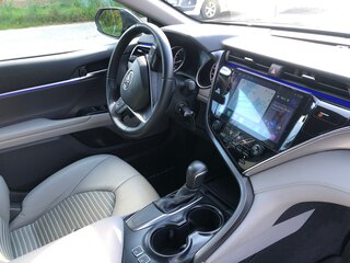 2017 Toyota Camry US Market VIII (XV70), чёрный, 2350000 рублей, вид 4