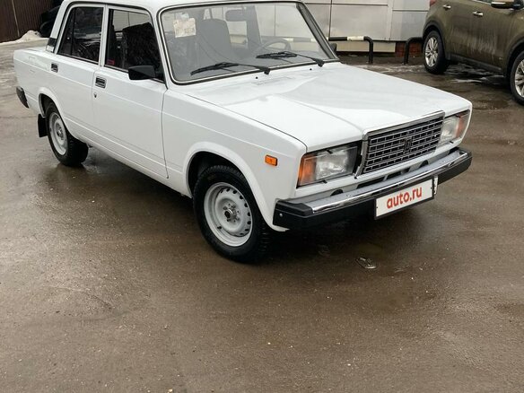 2008 Lada (ВАЗ) 2107, белый - вид 2