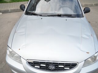 2005 Hyundai Accent ТагАЗ II, серебристый, 250000 рублей, вид 3