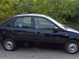 2008 Lada (ВАЗ) Kalina I, синий, 325000 рублей, вид 4