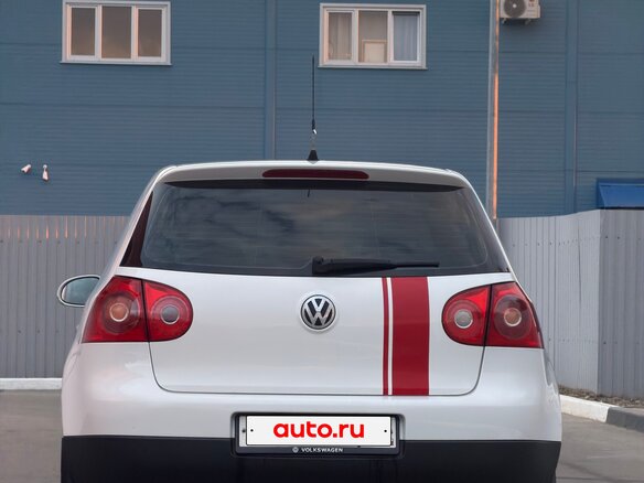 2008 Volkswagen Golf V, белый, 560000 рублей - вид 8