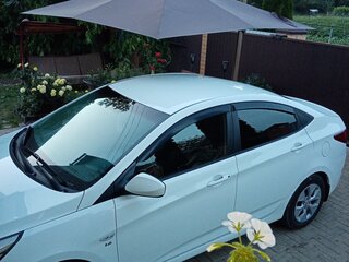2016 Hyundai Solaris I Рестайлинг, белый, 1017000 рублей, вид 4