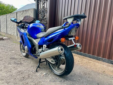 2000 Honda CBR 1100 XX, синий, 650000 рублей, вид 4