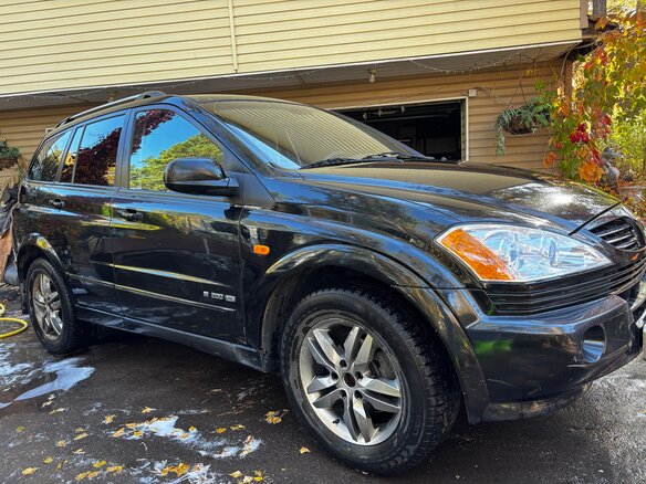 2007 SsangYong Kyron I, чёрный, 500000 рублей - вид 2