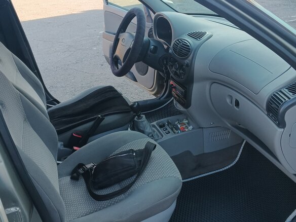 2012 Lada (ВАЗ) Kalina I, серый, 440000 рублей - вид 14