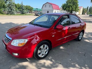 2008 Kia Cerato I Рестайлинг, красный, 650000 рублей, вид 3