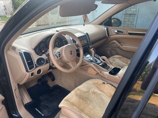 2012 Porsche Cayenne Diesel II (958), чёрный, 2500000 рублей, вид 4
