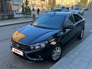 2020 Lada (ВАЗ) Vesta I, чёрный, 1090000 рублей, вид 2