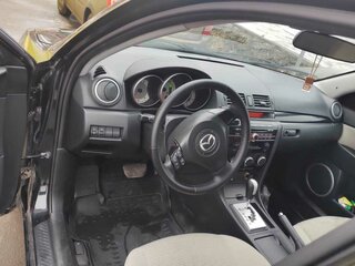 2008 Mazda 3 I (BK) Рестайлинг, чёрный, 600000 рублей, вид 5