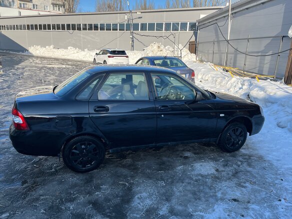 2012 Lada (ВАЗ) Priora I, чёрный, 277000 рублей - вид 5