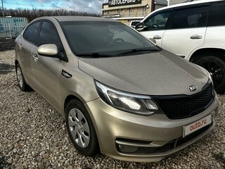 2015 Kia Rio III Рестайлинг, золотистый, 650000 рублей, вид 2