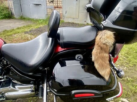 2005 Yamaha XVS1100, красный, 650000 рублей, вид 4