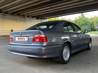 2001 BMW 5 серии 525i IV (E39) Рестайлинг, голубой, 1450000 рублей, вид 5