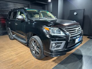 2013 Lexus LX 570 III Рестайлинг, чёрный, 4550000 рублей, вид 3