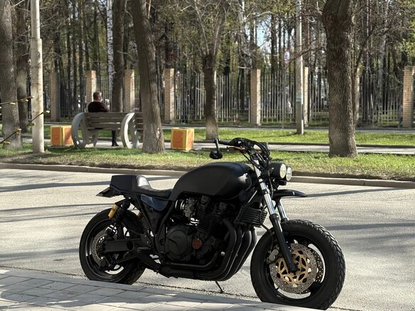 1998 Yamaha XJR1200, чёрный, 499000 рублей - вид 9