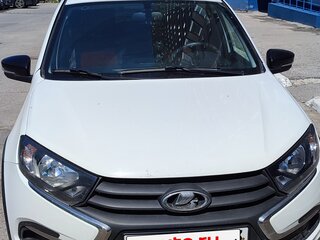2022 Lada (ВАЗ) Granta Cross I Рестайлинг, белый, 840000 рублей, вид 2