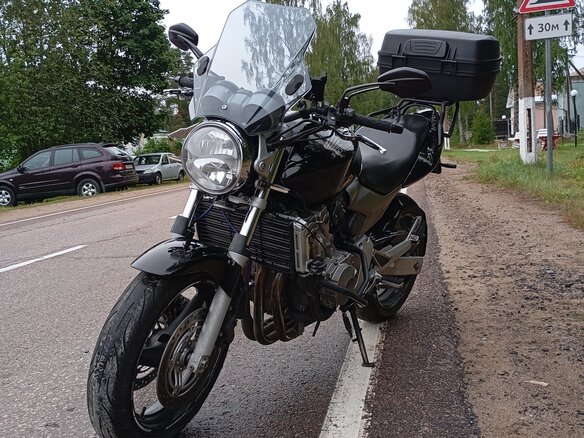 2003 Honda CB 600F Hornet, чёрный, 400000 рублей - вид 7