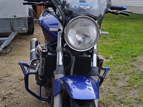 2002 Honda CB 600F Hornet, синий, 400000 рублей, вид 1