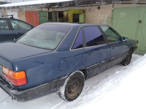 1988 Audi 100 III (C3) Рестайлинг, фиолетовый, 175000 рублей - вид 2
